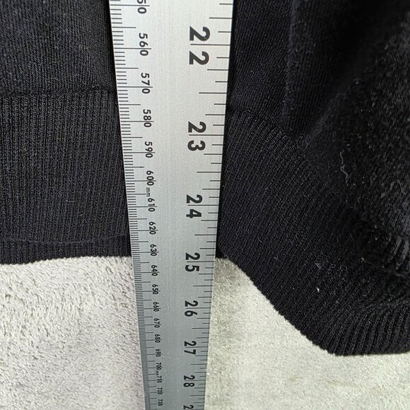 Womens Alfred Dunner Black Brown Animal Print Jacket Full Zip Cotton Blend 14 - Picture 5 of 7